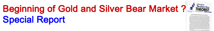 Gold and Silver Bear Market ?