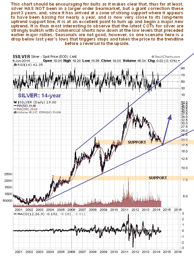 Silver 14-Year Chart