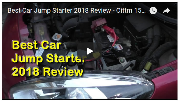 Best Car Jump Starter 2018 Review - Oittm 1500A Peak Current 15600mAh Car Battery Booster