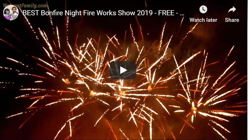 Best Money Saving FREE Bonfire Night Fire Works Show Sheffield 2019