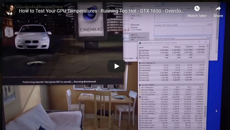 How to Test Your GPU Temperatures - Running Too Hot - GTX 1650 - Overclockers UK