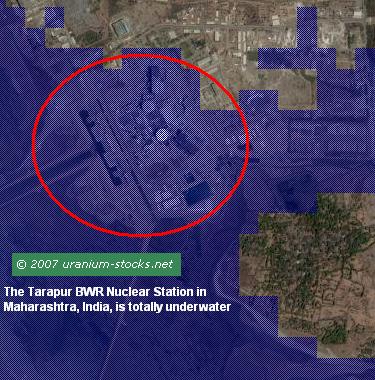 Tarapur Maharashtra India Nuclear Power Plant