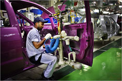 Soaring sales keep India's car factories humming.