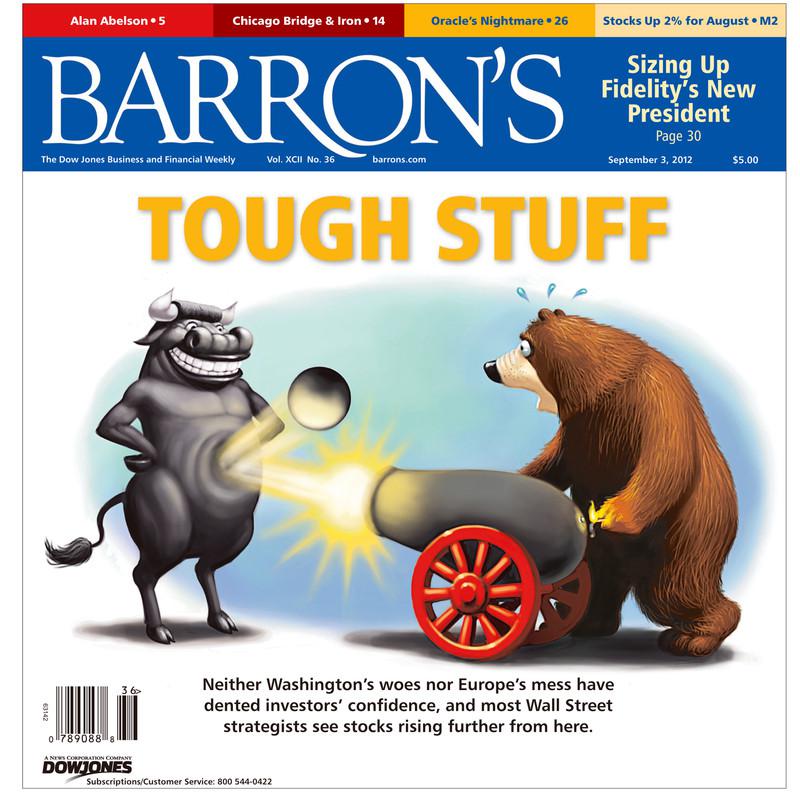 Barrons Cover gold silver stocks news 