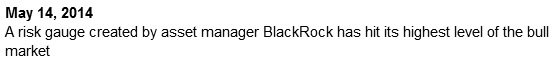 Blackrock Risk Gauge