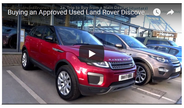 Buying an Approved Used Land Rover Discovery Sport - Hunters