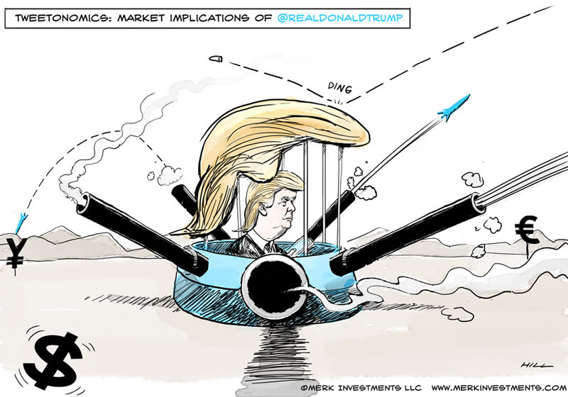 Tweetonomics: Implications of @realDonaldTrump Cartoon