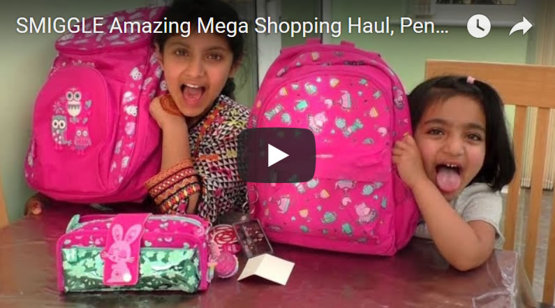SMIGGLE Amazing Mega Shopping Haul, Pencil Cases, Smigglets and Giant Back Packs!