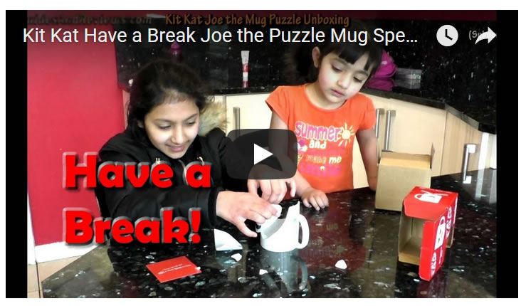 Kit Kat's Broken Joe the Mug Promotion 