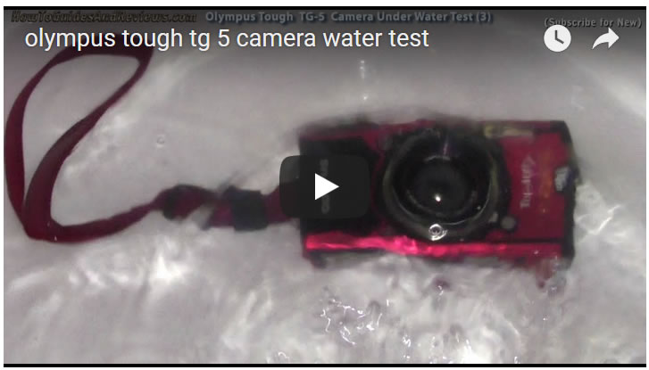 Olympus Tough TG-5 Water Proof Camera Under Water First Use Test