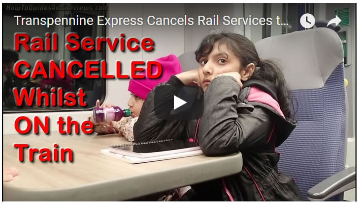 Transpennine Express Cancels Rail Services to Manchester Airport Whilst on the Train!