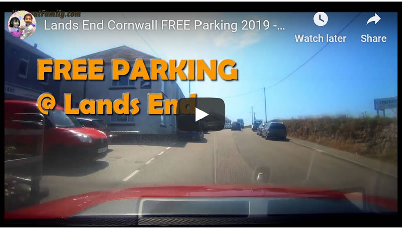 FREE Parking at Lands End Cornwall! How to Avoid Car Park Charge