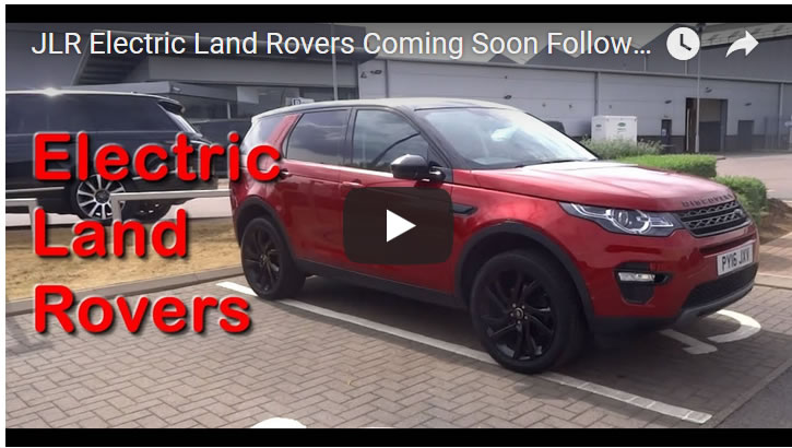 JLR Electric Land Rovers Coming Soon Following Climate Change Collapse of Diesel Car Sales