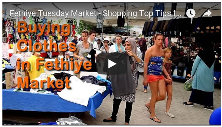 Fethiye Tuesday Market - Shopping Top Tips for Buying Cheap Clothes - Dalaman, Turkey Holidays 2019