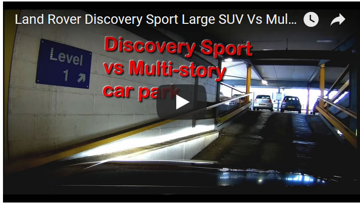 Land Rover Discovery Sport Large vs Multi Story Car Park - First Time Parking!