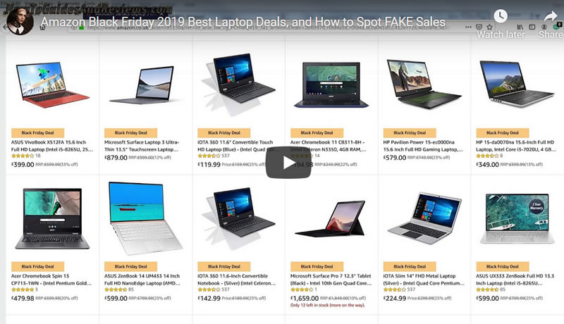 How to Spot REAL Amazon Black Friday 2019 Laptop Deals, and Avoid FAKE Sales