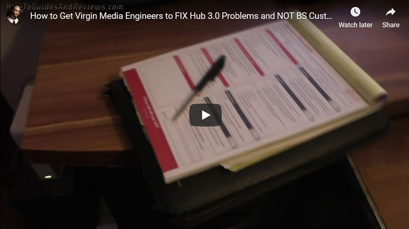 How to Get Virgin Media Engineers to FIX Hub 3.0 Problems and NOT BS Customers