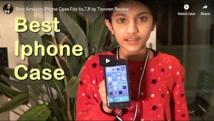 Best Amazon iPhone Case Fits 6s, 7, 8 by Toovren Review 