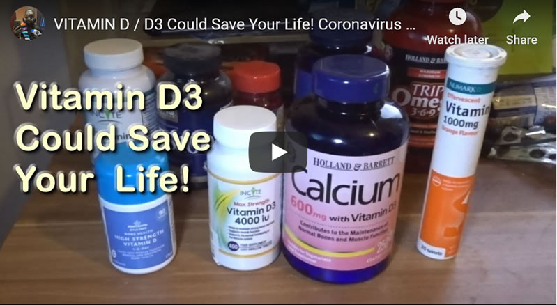 VITAMIN D3 Could Save Your Life! Coronavirus Pandemic Protection & COVID-19 Illness Mitigation