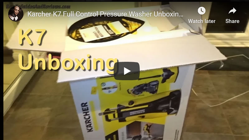 Karcher K7 Full Control Pressure Washer Unboxing Review - What You Get in the Box 