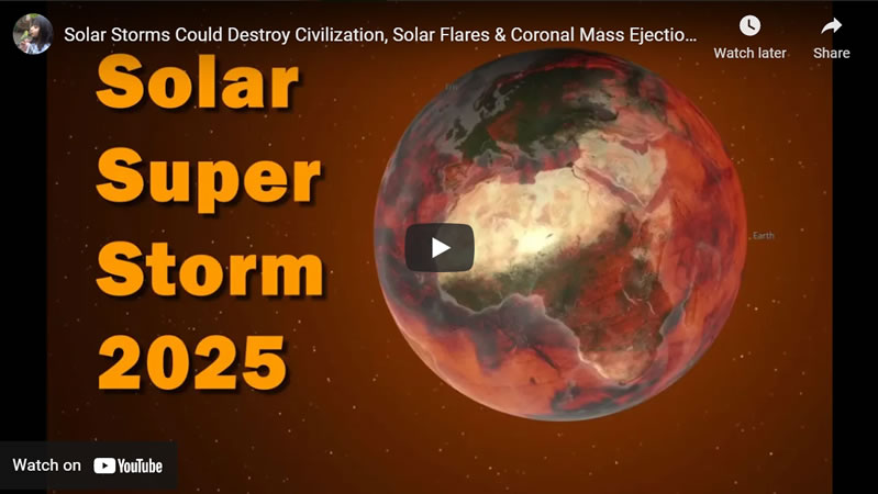Massive Solar Storm to Hit Earth 2025, Coronal Mass Ejection (CME) Danger and Protection Solutions