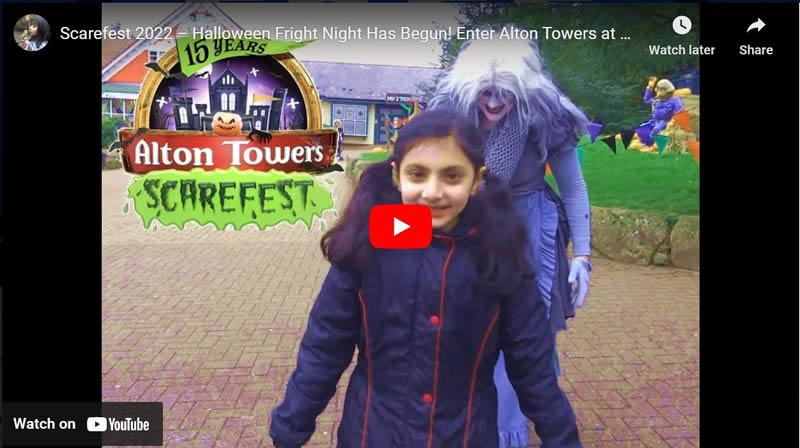 Scarefest 2022 – Halloween Fright Night Has Begun! Enter Alton Towers at Your Peril!